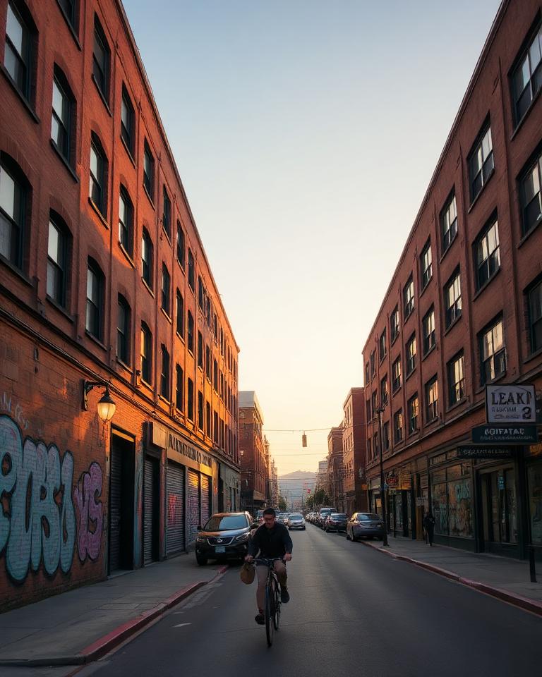 Dogpatch neighborhood street scene