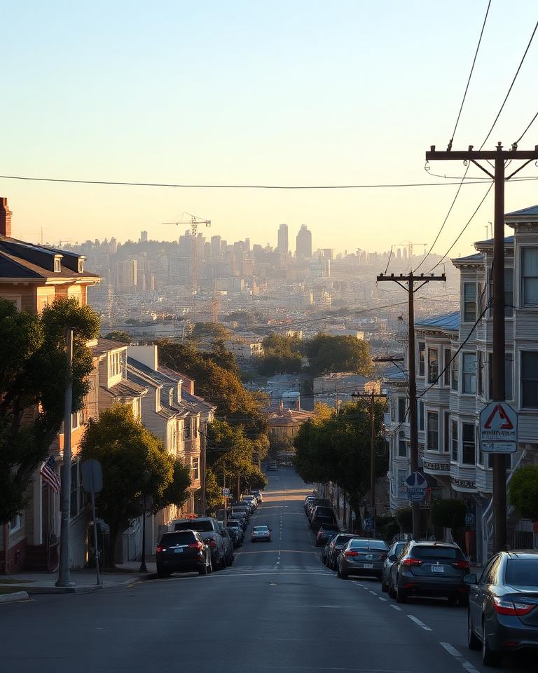 Potrero Hill neighborhood street scene